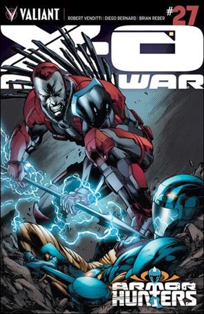 X-O Manowar (2012)  issue 27-B Diego Bernard 1:20 Cover