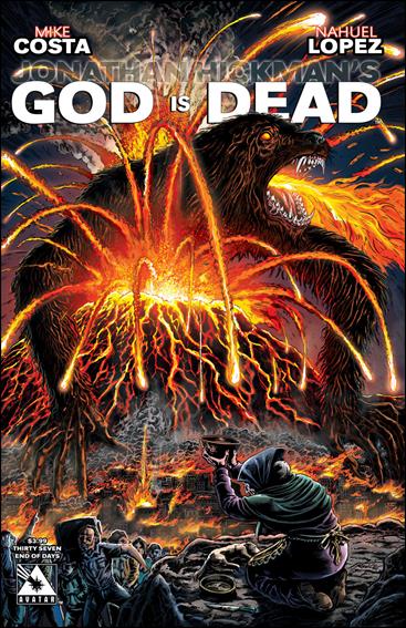God is Dead issue 37-C Jose Luis End of Days Cover