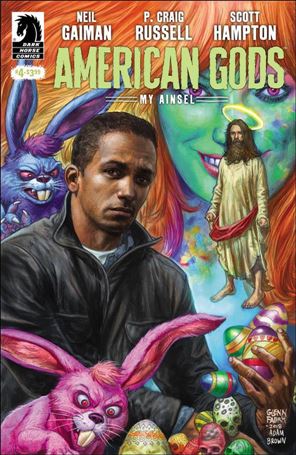 American Gods: My Ainsel issue 4 Glenn Fabry Cover