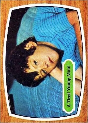 Brady Bunch (Base Set) card 86 A Tired Young Man!