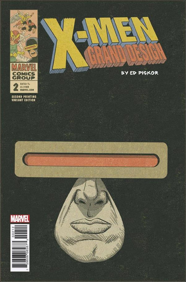 X-Men: Grand Design issue 2-C Ed Piskor Cover (2nd Printing)