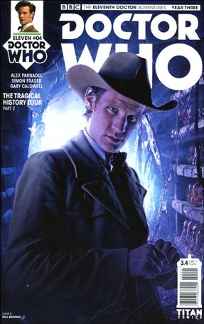Doctor Who: The Eleventh Doctor Year Three issue 4-B Will Brooks Subscription Photo Cover