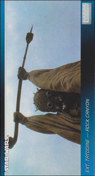 Star Wars Widevision (Base Set) card 24 Ext. Tatooine - Rock Canyon