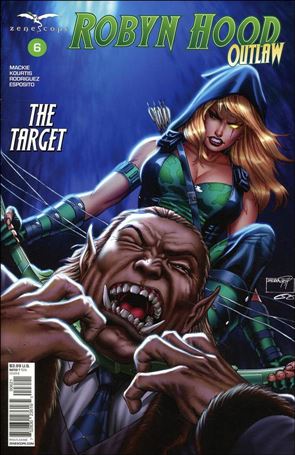 Robyn Hood: Outlaw issue 6-B Sheldon Goh Cover