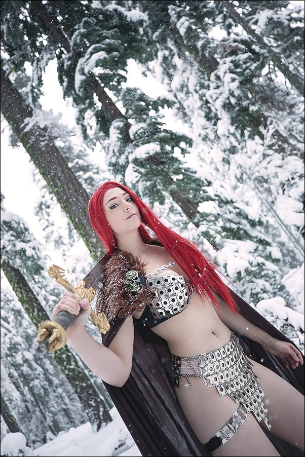Red Sonja (2019) issue 8-I 1:15 Virgin Cosplay Photo Cover