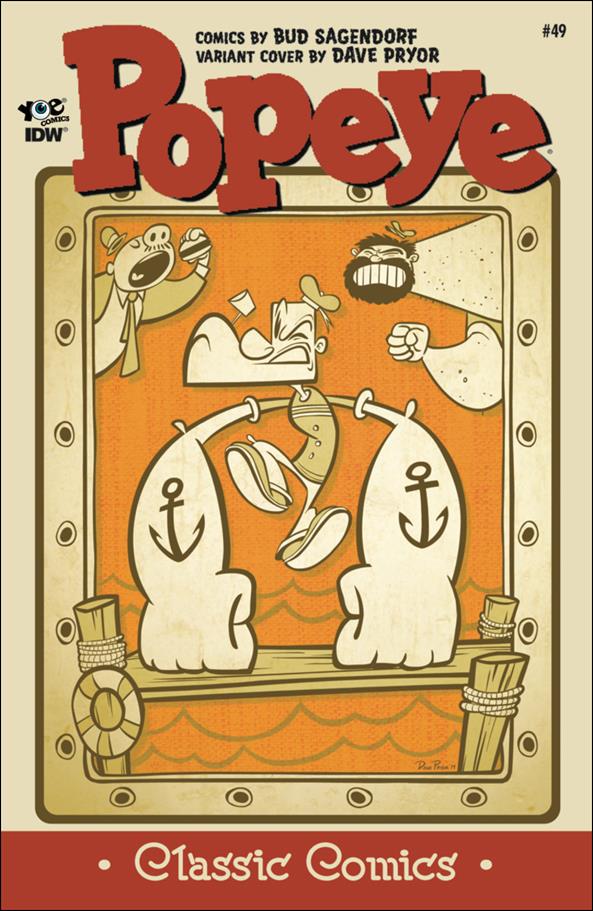 Classic Popeye issue 49-B Dave Pryor 1:10 Cover