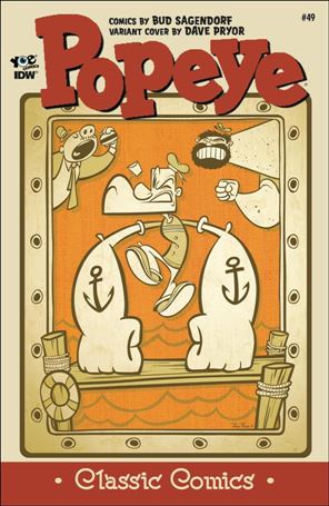 Classic Popeye issue 49-B Dave Pryor 1:10 Cover