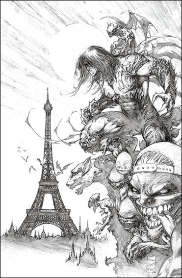Darkness (1996) issue 114-B Marc Silvestri 1:10 Cover