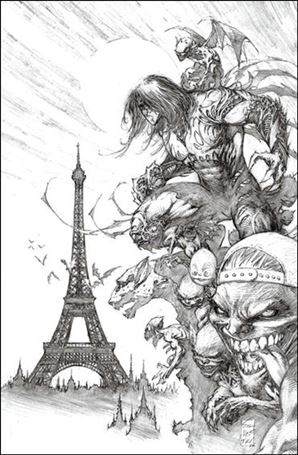 Darkness (1996) issue 114-B Marc Silvestri 1:10 Cover
