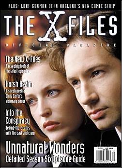 Official X-Files Magazine Volume 1 issue 11 Fox Mulder & Dana Scully Cover