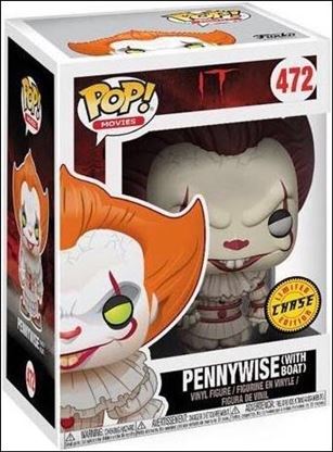 POP! Movies figure 472-C Pennywise (with Boat) (Sepia) Chase