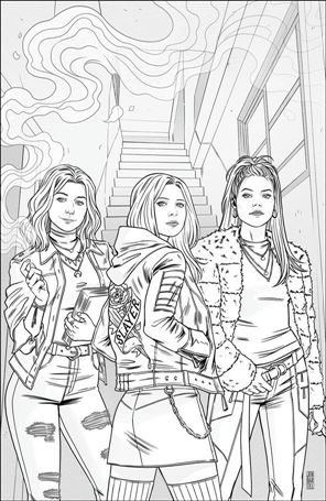 Buffy the Vampire Slayer (2019) issue 1-J Jen Bartel 1:50 B&W Virgin Cover