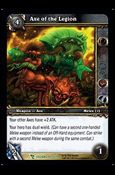 World of Warcraft: March of the Legion (Base Set) card 274 Axe of the Legion