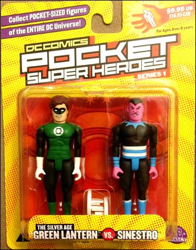 DC Comics Pocket Super Heroes (Series 1) figure 3 Silver Age Green Lantern vs Sinestro