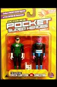 DC Comics Pocket Super Heroes (Series 1) figure 3 Silver Age Green Lantern vs Sinestro