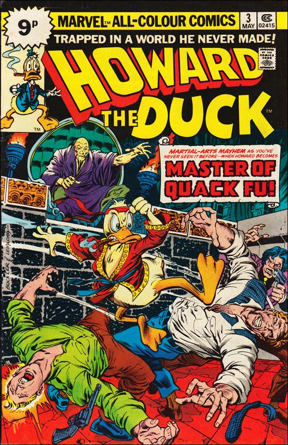 Howard the Duck (1976) issue 3-C UK Price Cover