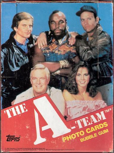 A-Team card 1 Sealed Box