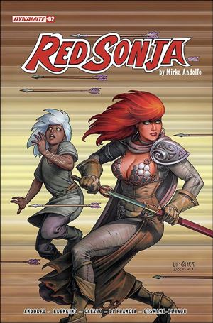 Red Sonja (2021) issue 2-C Joseph Michael Linsner Cover