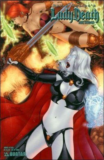 Brian Pulido's Lady Death: Dark Horizons issue 1-Q Under Attack Cover