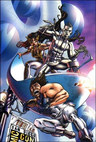 Hypernaturals issue 1-J Brad Walker San Diego Comic Con Cover