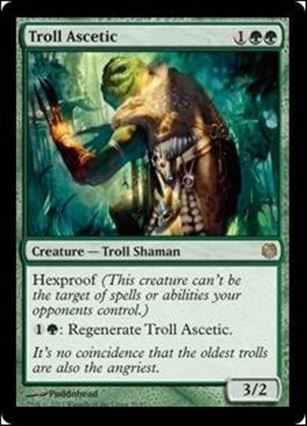 Magic the Gathering: Duel Decks: Heroes vs. Monsters (Base Set) card 50 Troll Ascetic