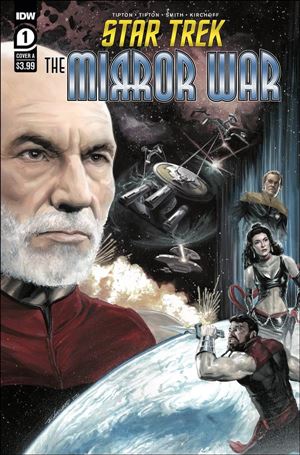 Star Trek: The Mirror War issue 1 J.K. Woodward Cover
