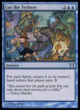 Magic the Gathering: Champions of Kamigawa (Base Set) card 56 Cut the Tethers