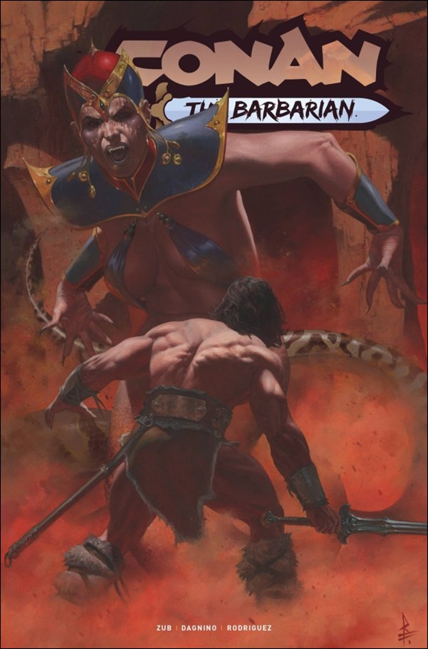 Conan the Barbarian (2023) 22-B by Titan