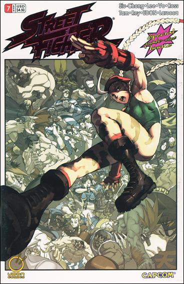 Street Fighter (2003) issue 7-D DF Arnold Tsang Red Foil Cover 1/500