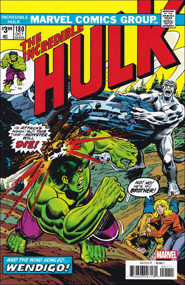 Incredible Hulk (1968) issue 180-B Facsimile Edition
