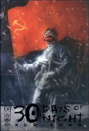 30 Days of Night: Red Snow issue 1-C 2007 San Diego Comic Con Exclusive Cover