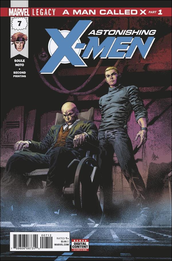 Astonishing X-Men (2017) issue 7-H Mike Deodato Jr. Cover (2nd Printing)
