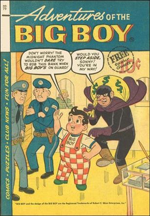 Adventures of the Big Boy issue 79-B West Coast Cover