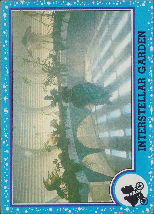 E.T. The Extra-Terrestrial (Base Set) card 80 interstellar Garden
