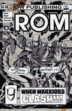ROM (2016) issue 7-D Drew Moss Artist's Edition Subscription Cover