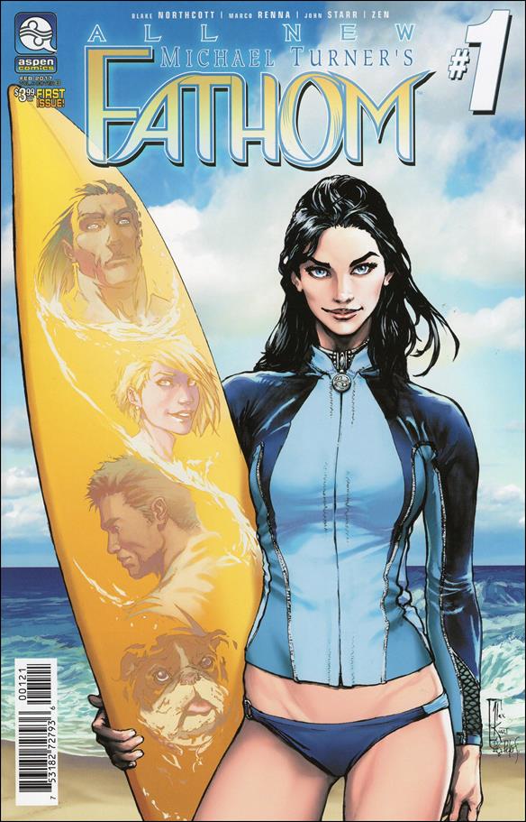 All New Michael Turner's Fathom issue 1-B Alex Konat Cover