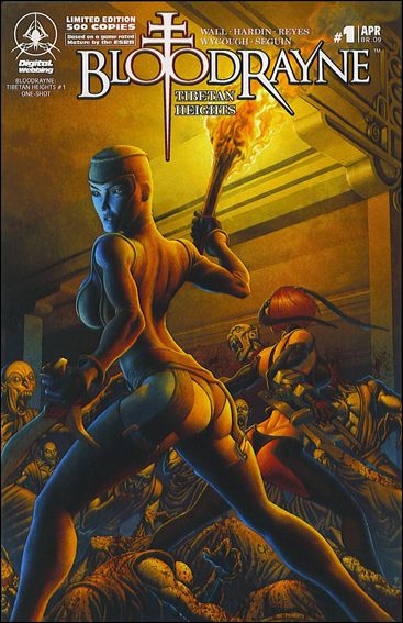 Bloodrayne: Tibetan Heights issue 1-C Mynce Cover 1/500