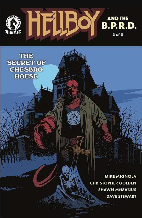 Hellboy and the B.P.R.D.: The Secret of Chesbro House issue 2-B Matt Smith Cover
