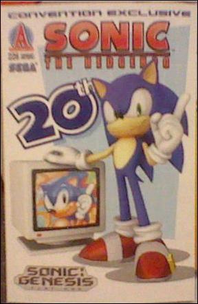 Sonic the Hedgehog (1993) issue 226-B 2011 San Diego Comic Con Cover 1/1000