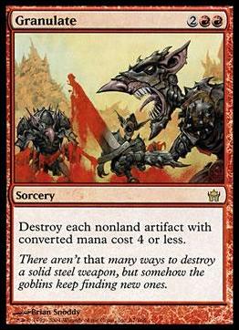 Magic the Gathering: Fifth Dawn (Base Set) card 67 Granulate