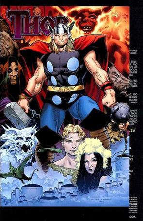 Thor (1966) issue 604-B Olivier Coipel 1:15 Gatefold Cover