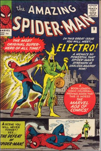 Amazing Spider-Man (1963) issue 9-B UK Price Cover