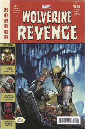 Wolverine: Revenge - Red Band Edition issue 4-D Stephanie Hans 1:25 Homage Cover (Unbagged)