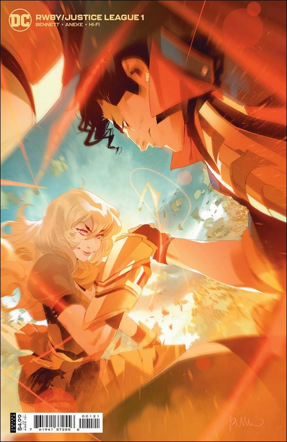 RWBY/Justice League 1-B by DC