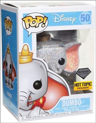POP! Disney figure 50-E Dumbo (Diamond Collection) Hot Topic