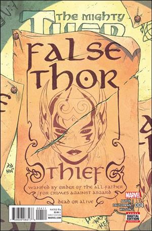 Mighty Thor (2016) issue 4 Russell Dauterman Cover