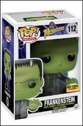 POP! Movies figure 112-B Frankenstein (GITD) Hot Topic Exclusive