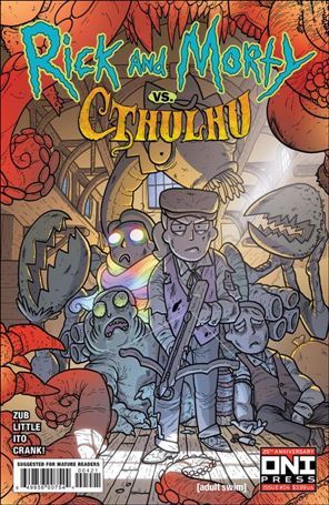 Rick and Morty vs Cthulhu issue 4-B Zander Cannon Cover