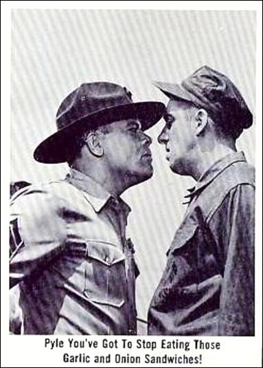 Gomer Pyle (Base Set) card 16 Pyle You've Got to Stop Eating Those Garlic 