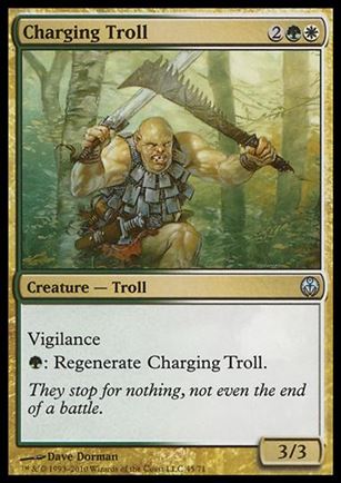 Magic the Gathering: Duel Decks: Phyrexia vs. the Coalition (Base Set) card 45 Charging Troll